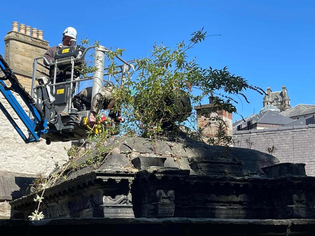 Repairs to the Bayne&nbsp;Mausoleum