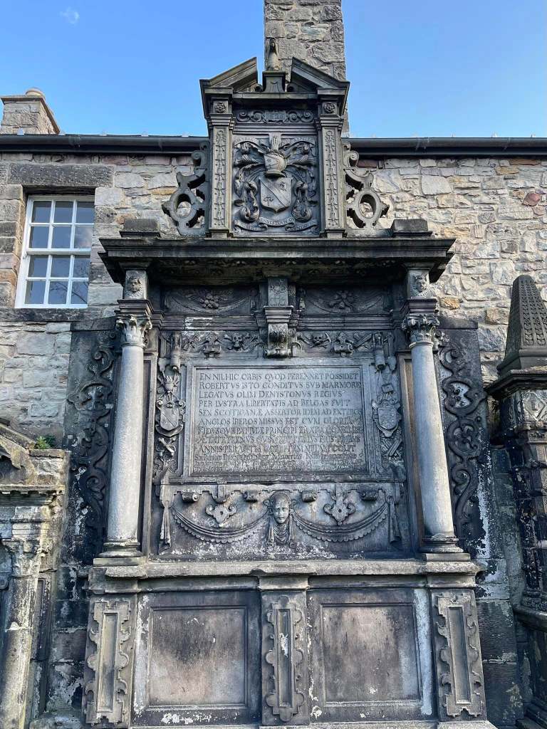 The Dennistoun Memorial, Greyfriars Kirkyard, Edinburgh