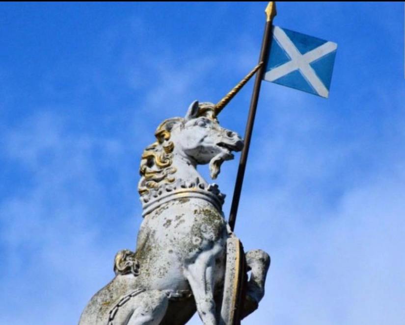 Unicorn, Mercat Cross, Edinburgh