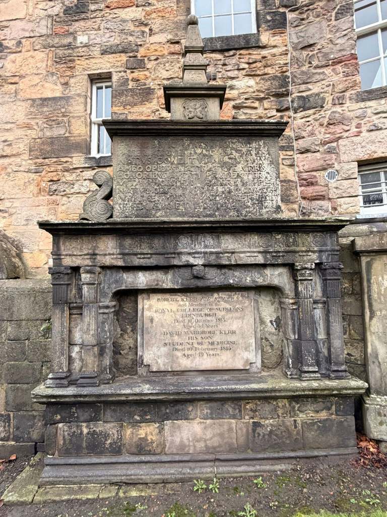 1615 Morrison Greyfriars Kirkyard Edinburgh